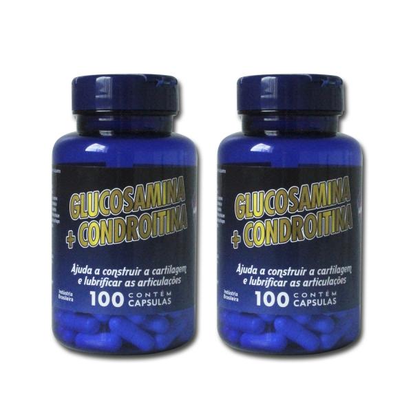 Tudo sobre 'Condroitina e Glucosamina 2 Potes com 100 Cápsulas - Prosaúde'