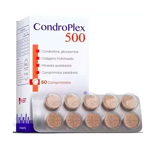 Condroplex 500 Suplemento Avert 60 Comprimidos