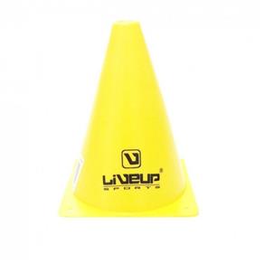 Cone de Agilidade Amarelo LiveUp - 18cm