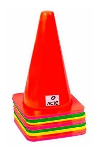 Cone para Treinamento de Agilidade 10 Und T73 - Acte Sports