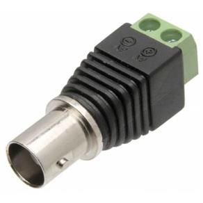 Conector Plug Bnc Fêmea com Borne