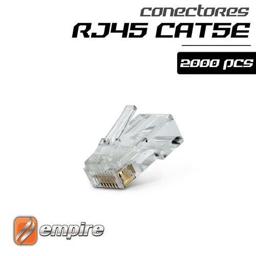 Conector Rj45 Cat 5 Pacote C/2000 - Empire