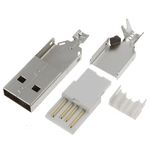 Conector USB - A Macho Para Cabo