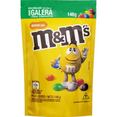 Confeito de Amendoim com Chocolate M&M's 148g