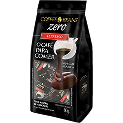 Confeito de Café Sortido Espresso Zero 10g Coffee Beans - Caixa com 8 Unidades