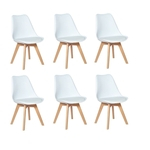 Conjunto 06 Cadeiras Eames Wood Leda Design