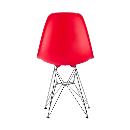 Conjunto 4 Cadeiras Eiffel Eames Dsr Vermelha