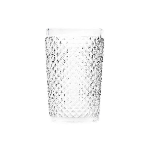 Conjunto 6 Copos de Vidro Transparente Altos Bico de Jaca 355ml - Bon Gourmet