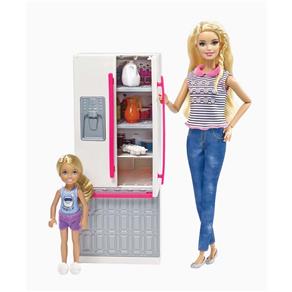 Conjunto Barbie Mattel Móveis Básicos - Geladeira