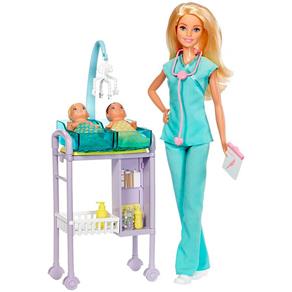 Conjunto Barbie Médica Pediatra - Mattel
