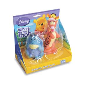 Conjunto Bonecos de Vinil - Disney - Pooh - Bisonho e Tigrão - Líder