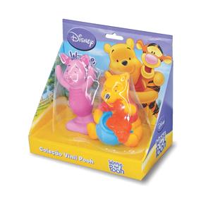 Conjunto Bonecos de Vinil - Disney - Pooh - Leitão e Pooh - Líder