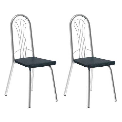 Tamanhos, Medidas e Dimensões do produto Conjunto 2 Cadeiras 0182 Jeans