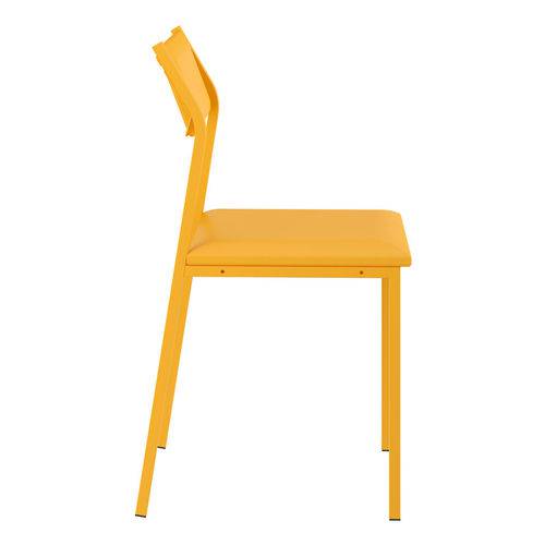 Tamanhos, Medidas e Dimensões do produto Conjunto 2 Cadeiras 1709 Amarelo Ouro