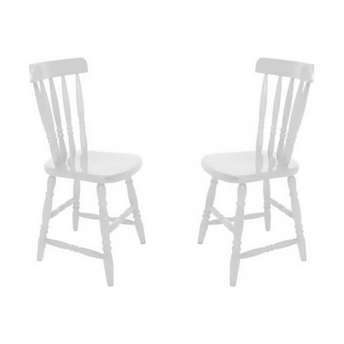 Tudo sobre 'Conjunto 2 Cadeiras Campestre Branco - Branco'