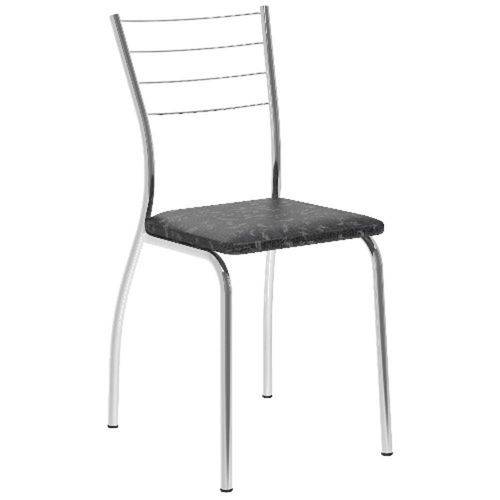 Tamanhos, Medidas e Dimensões do produto Conjunto 2 Cadeiras Carraro 1700 - Tecil Fantasia Preto