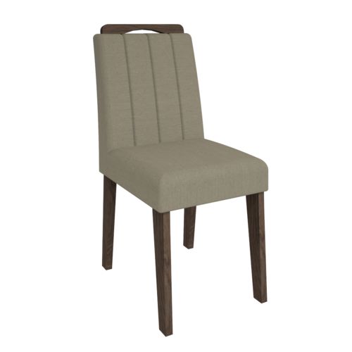 Conjunto 2 Cadeiras Elisa - Marrocos/caramelo - Cimol