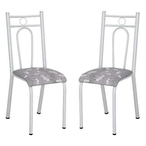 Conjunto 2 Cadeiras Iguatemi Branco