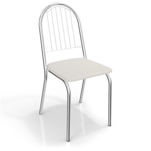 Conjunto 2 Cadeiras Kappesberg Crome Noruega Ii Branco