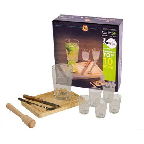 Conjunto Caipirinha Top - 10 Peças - Topline