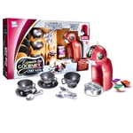 Conjunto Chef Kids Espresso Gourmet Café Zuca Toys Cozinha
