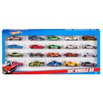 Conjunto com 20 Carrinhos Hot Wheels Mattel H7045