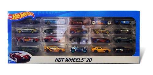 Conjunto com 20 Carrinhos - Hot Wheels - Mattel