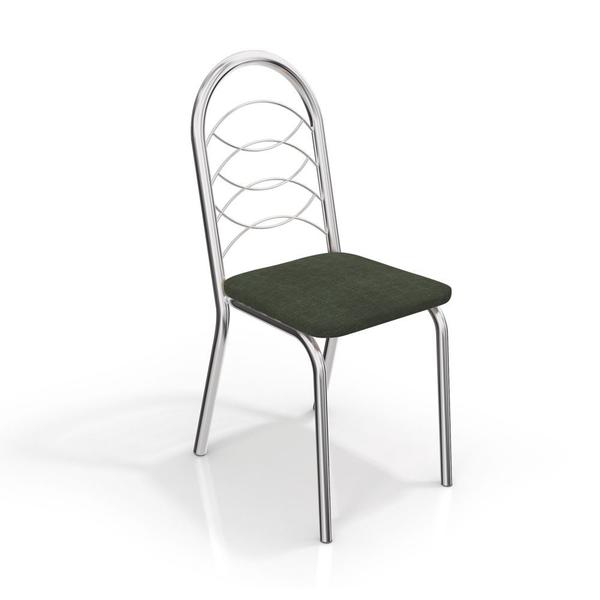 Conjunto com 2 Cadeiras Holanda Cromada 2C009 Kappesberg