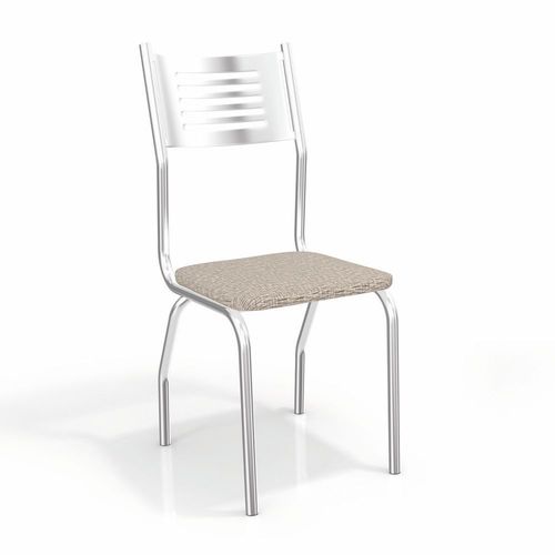 Conjunto com 4 Cadeiras Munique Cromada 4C047 Kappesberg