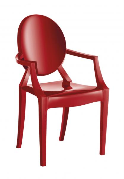Conjunto com 4 Cadeiras Wind Plus Kappesberg - Vermelho