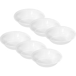 Conjunto com 6 Unidades de Bowl para Sopa/Cereal 295ml Corelle Livingware Winter Frost White