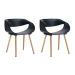Tamanhos, Medidas e Dimensões do produto Conjunto com 2 Cadeiras Infiniti Preto