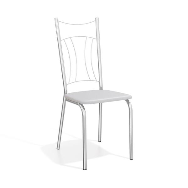 Conjunto com 2 Cadeiras Sevilha Cromada 2C088 Kappesberg