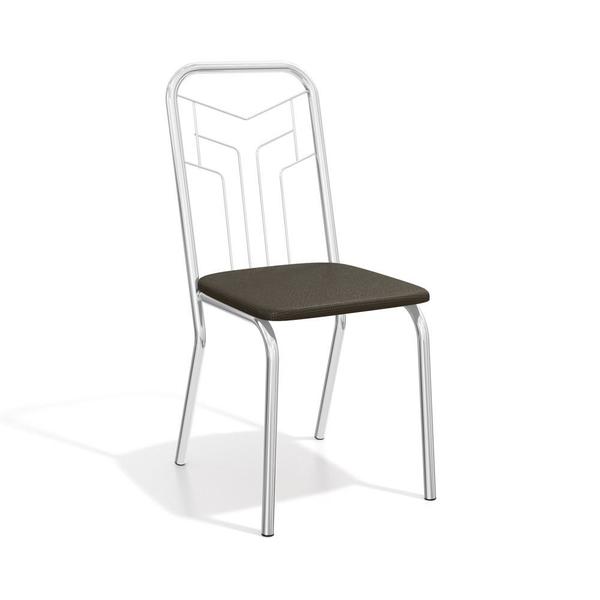 Conjunto com 2 Cadeiras Tallin Cromada 2C090 Kappesberg