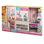 Conjunto Cozinha Ultimate Luxo Barbie Com Luz e Som Mattel