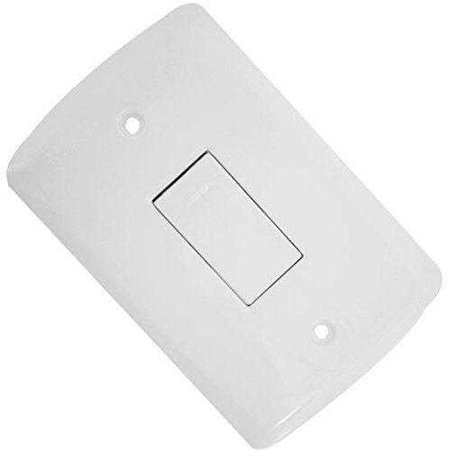 Conjunto de 1 Interruptor Simples 10A Branco-TRAMONTINA-57145001