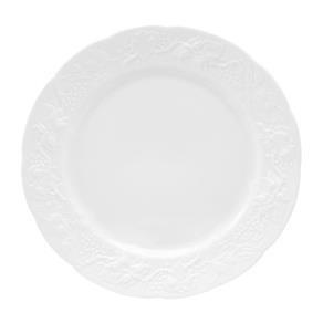 Conjunto de 6 Pratos de Porcelana para Sobremesa Niza Wolff - Branco