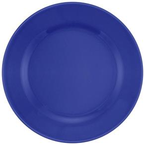 Conjunto de 6 Pratos Rasos 24cm Donna Azul - Azul Marinho