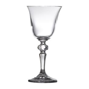 Conjunto de 6 Taças de Vinho Branco em Vidro Laura Bohemia - Transparente