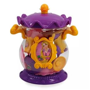 Conjunto de Acessórios - Jogo de Chá - Disney - Princesas - Coroa - Rapunzel - Toyng Toyng