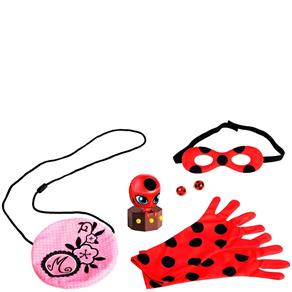 Conjunto de Acessórios Miraculous Ladybug e Marinette - Sunny - Vermelho