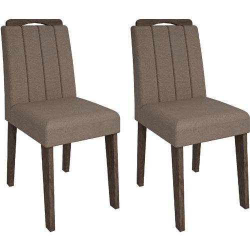Tamanhos, Medidas e Dimensões do produto Conjunto de 2 Cadeiras Elisa - Cimol - Marrocos / Pluma