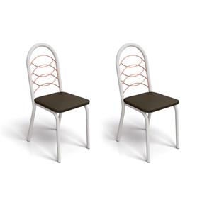 Conjunto de 2 Cadeiras Holanda - PRETO