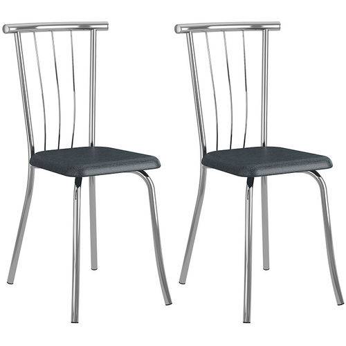 Tamanhos, Medidas e Dimensões do produto Conjunto de 2 Cadeiras Napa 154 – Carraro - Jeans