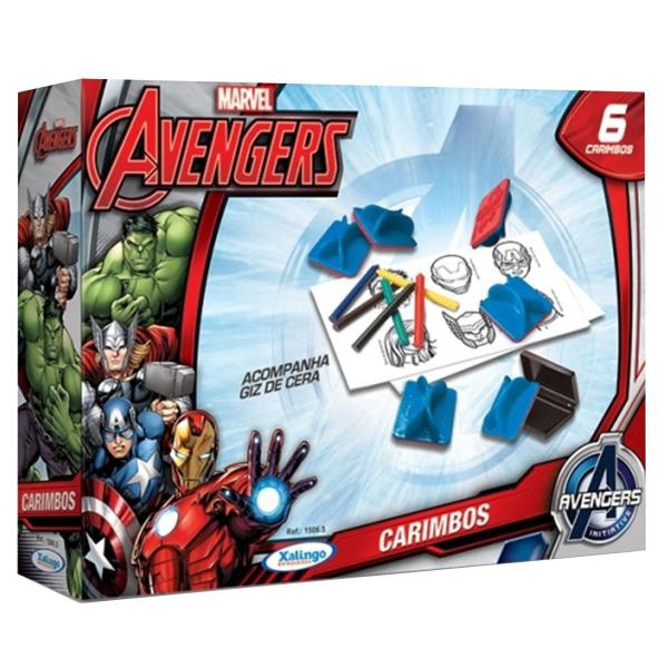 Conjunto de Carimbos Avengers 15065 Xalingo