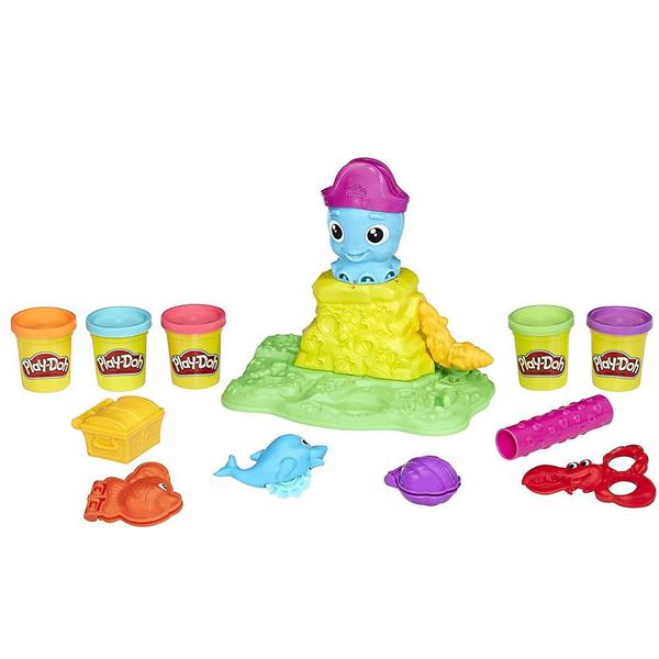 Conjunto de Massinha Play-doh Polvo Divertido Hasbro