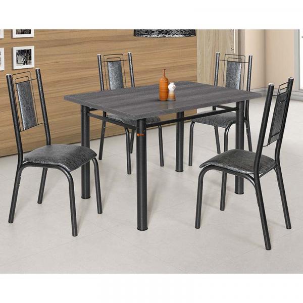 Conjunto de Mesa com 4 Cadeiras - Bela - Ciplafe