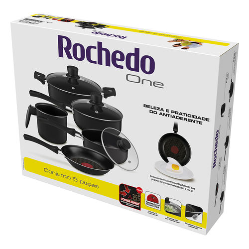 Conjunto de Panela Rochedo One 1/3 Cr5p 3577