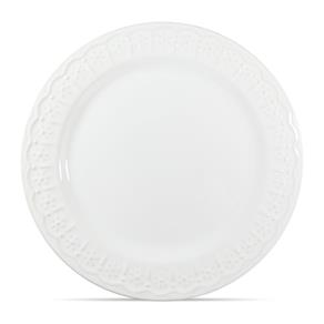 Conjunto de Pratos Rasos em Cerâmica Branco - BRANCO