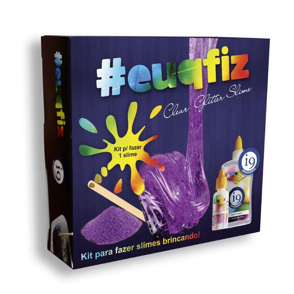 Conjunto de Slime - EUQFIZ - Kit 1 - Clear Slime - I9 Brinquedos